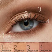 nars eyeshadow quad laguna  wn