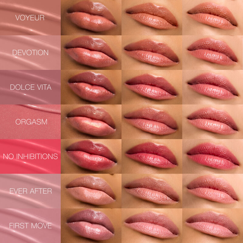 nars أحمر الشفاه afterglow اللامع الآسر