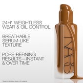 nars natural matte longwear foundation