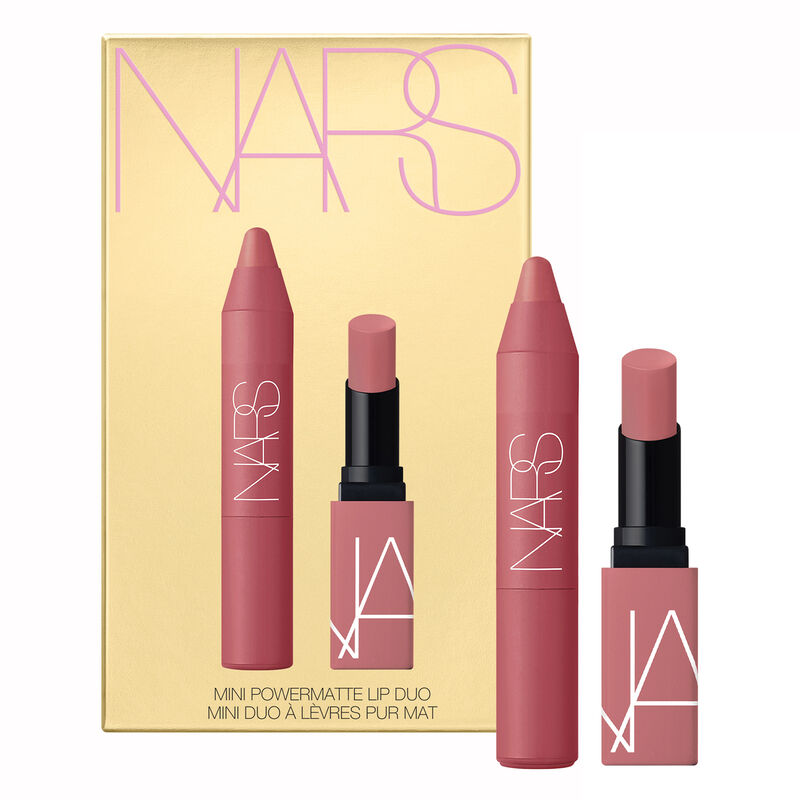 nars ثنائي ملوّن الشفاه المصغّر powermatte