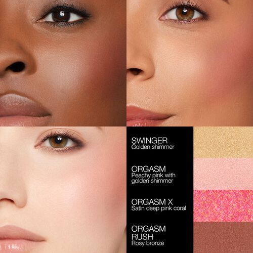 nars orgasm four play blush quad
