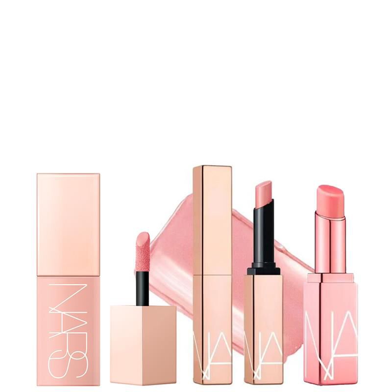 nars the afterglow blush   lip set