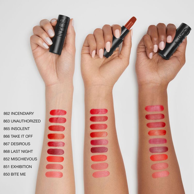 nars عبوة إعادة تعبئة أحمر الشفاه explicit