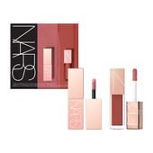 nars mini afterglow liquid blush   lip shine duo   dolce vita   aragon