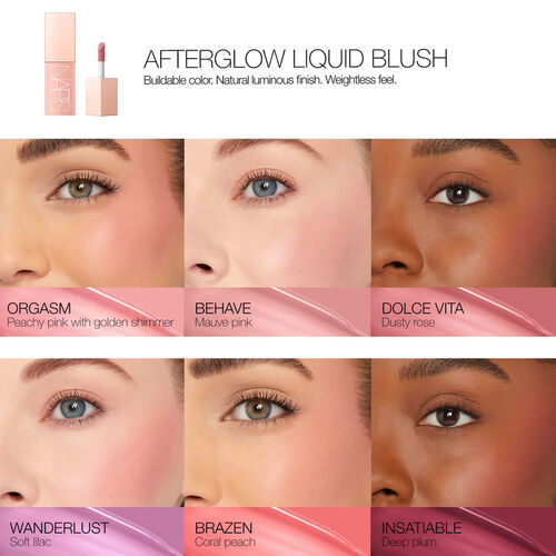 nars البلاش السائل afterglow