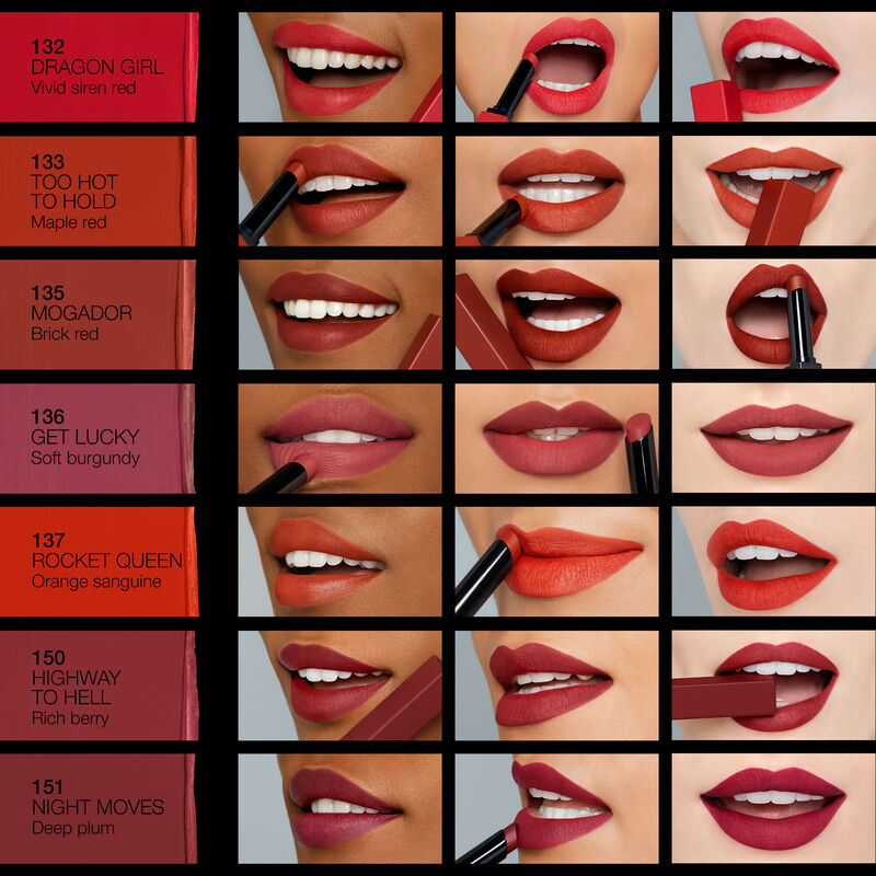 nars أحمر الشفاه powermatte