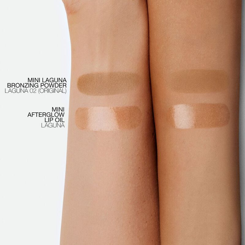 nars mini laguna bronzer mini lip oil duo