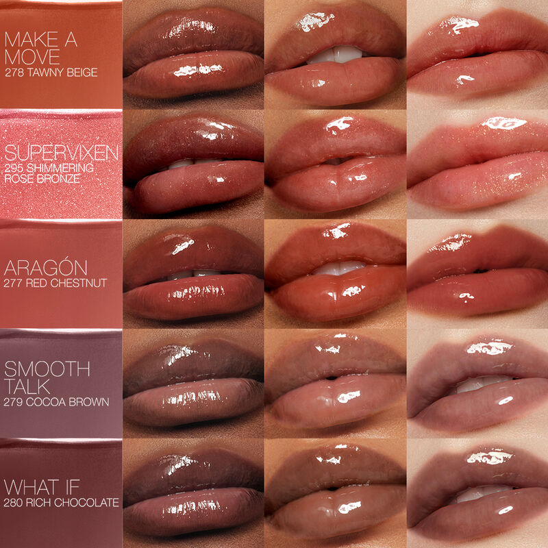 nars afterglow lip shine what if