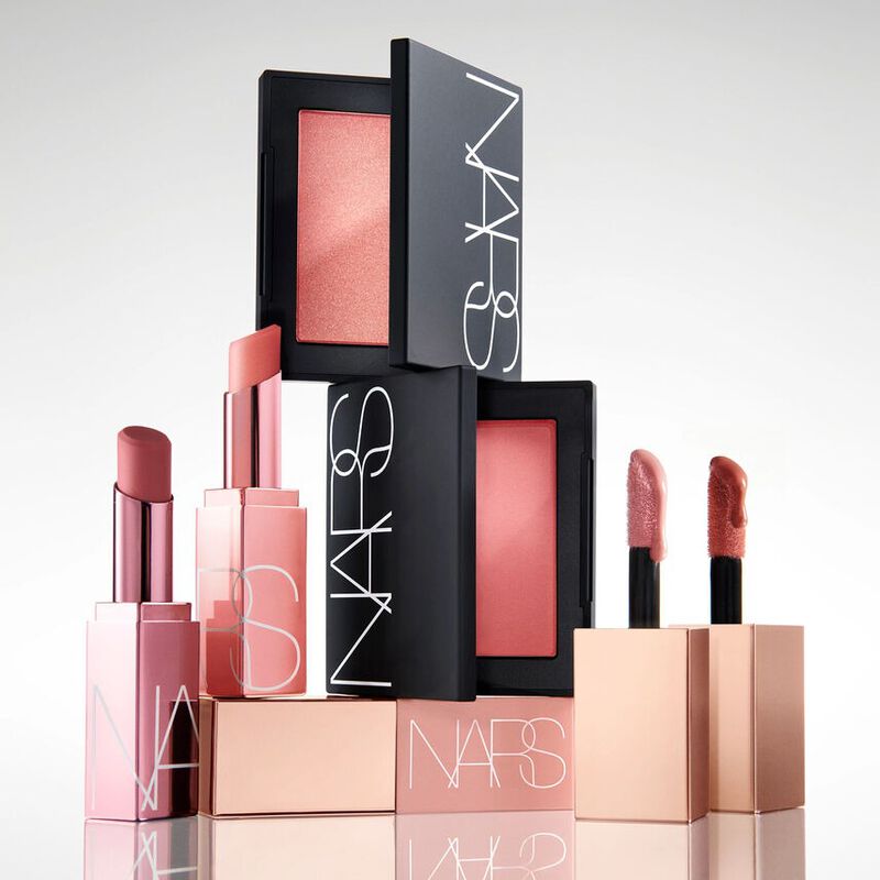 nars orgasm matte   glow blush duo